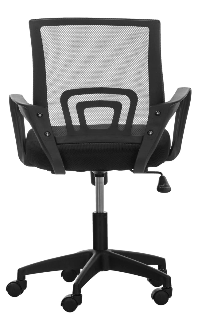 Sedia da ufficio Auburn con ruote nero