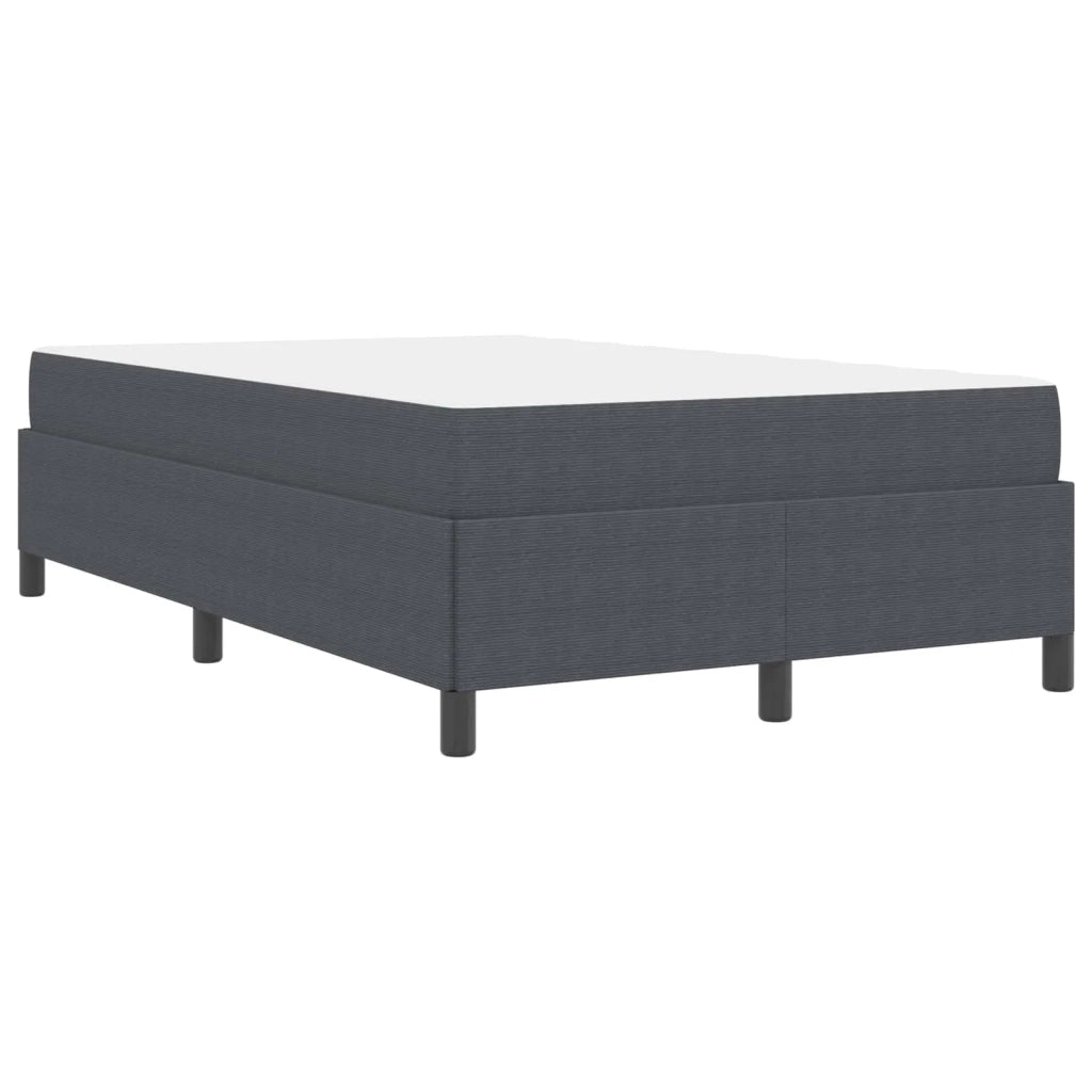 Struttura del letto Grigio scuro 120 x 200 cm Tessuto 3399116