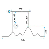 Lampada Led Lhj033-cp Black