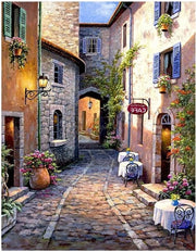 Pietre quadrate 40 x 50 cm 5D diamanti strassteentjes paesaggio di strada paesaggio di strada con scale 

Modello: 
Dimensioni: 40 x 50 cm
Caratteristiche: 5D diamanti strassteentjes