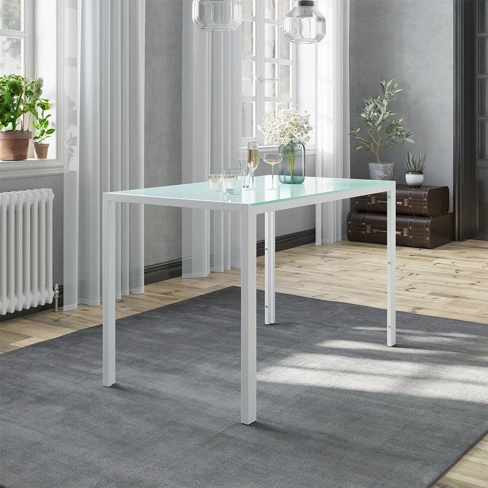 Vicco Tavolo da pranzo Bianco 120 x 75 cm