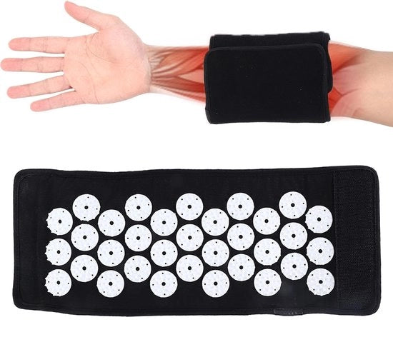 Massaggiatore per acupressione - Pieno rilascio del dolore - Yoga/Fitness - Acupressione - Miglioramento della circolazione sanguigna - Prodotto sostenibile in cotone