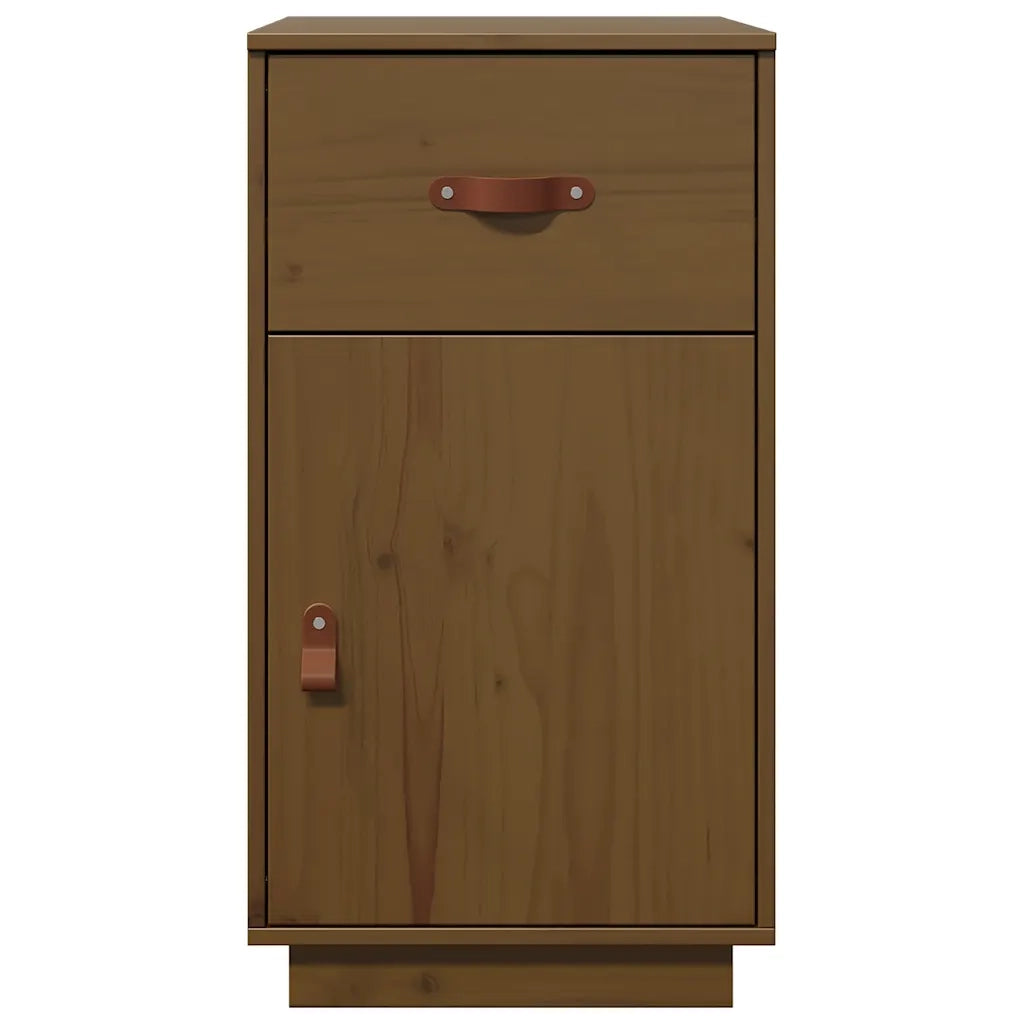 Armadietto da Scrivania Ambra 40x50x75cm in Legno Massello Pino 820100