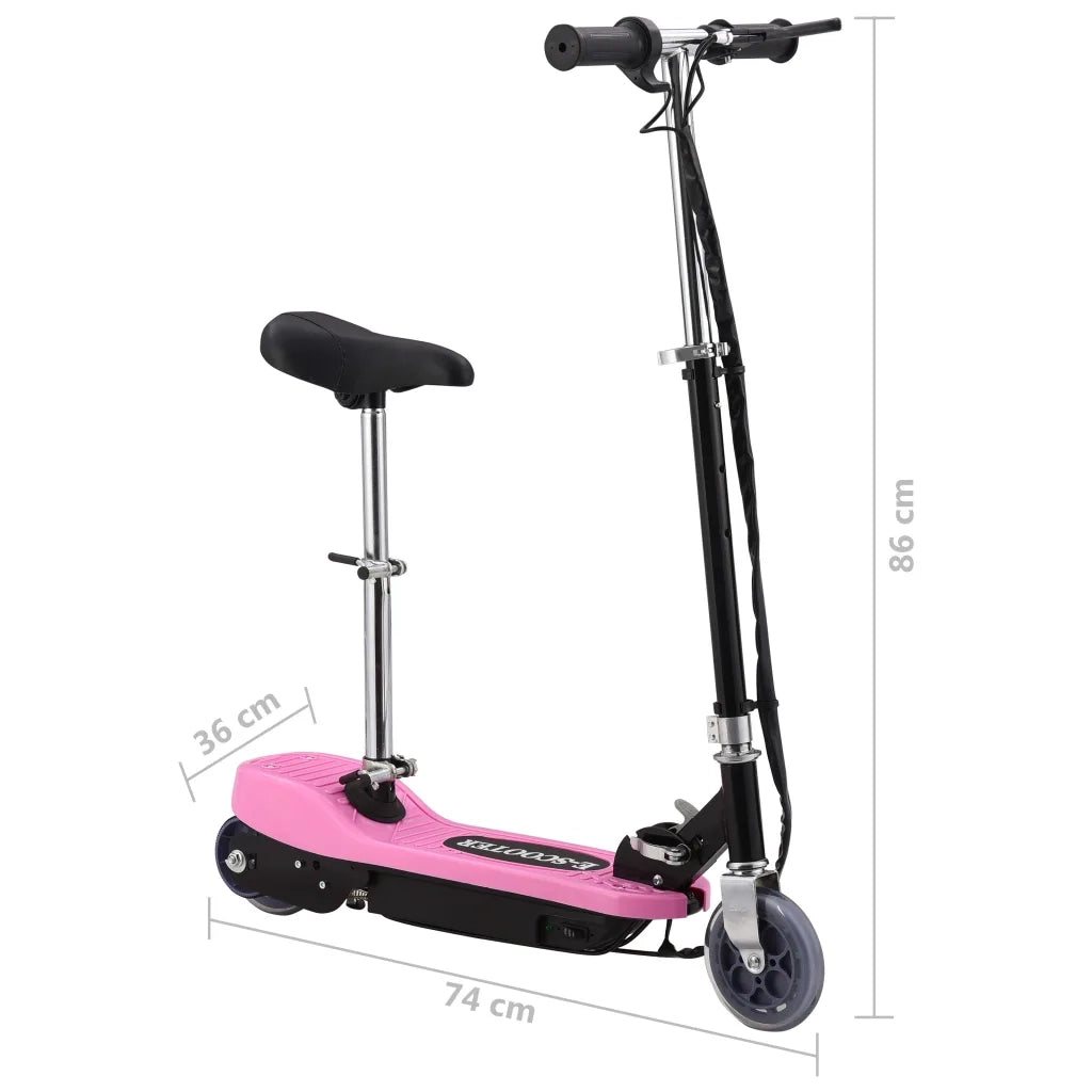 Monopattino Elettrico con Sella 120 W Rosa CFW4653143