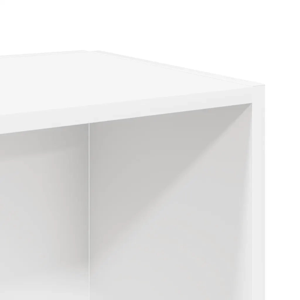 Tavolino Bianco 33x33x34,5 cm in Legno Multistrato 809008