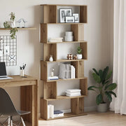 Libreria Rovere Artigianale 80x24x192 cm Legno Multistrato