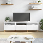 Mobile Porta TV-Credenza per TV Bianco 150x30x44,5 cm in Legno Multistrato 146294