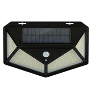 Lampada luce faretto faro esterno solare 300 LED con sensore movimento HS-8010C