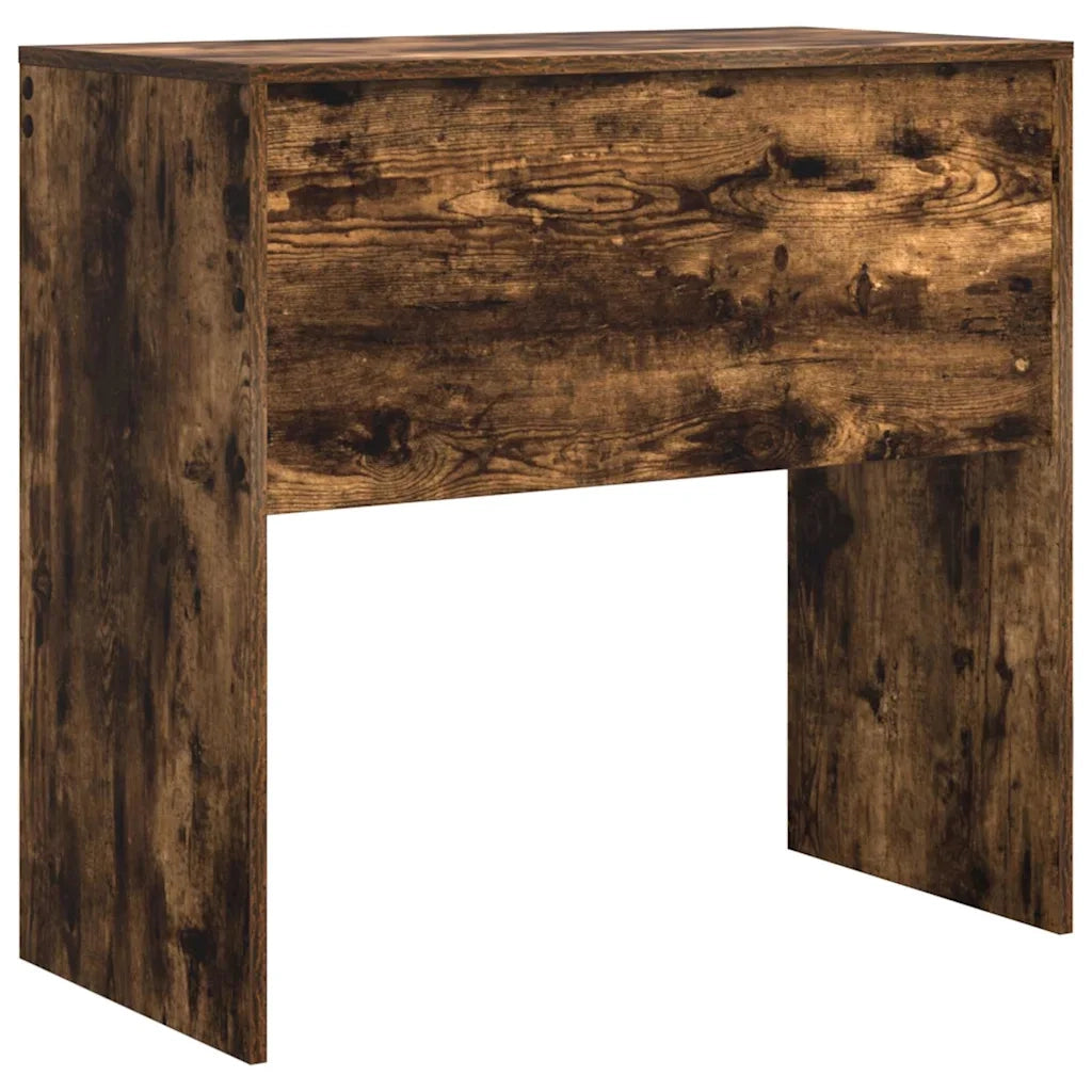 Scrivania | Tavolo da Ufficio Rovere fum¨¦ 80 x 40 x 76 cm