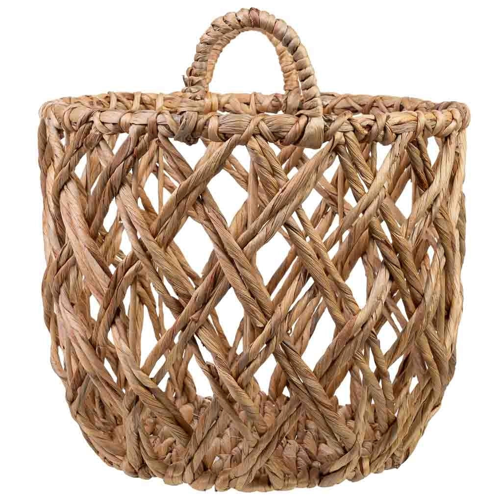 Cesto in fibra naturale marrone D40x33/23