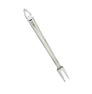 MA MAISON FORCHETTONE LUNGO IN ACCIAIO INOX CON FORO SUPERIORE PER ESSERE APPESO