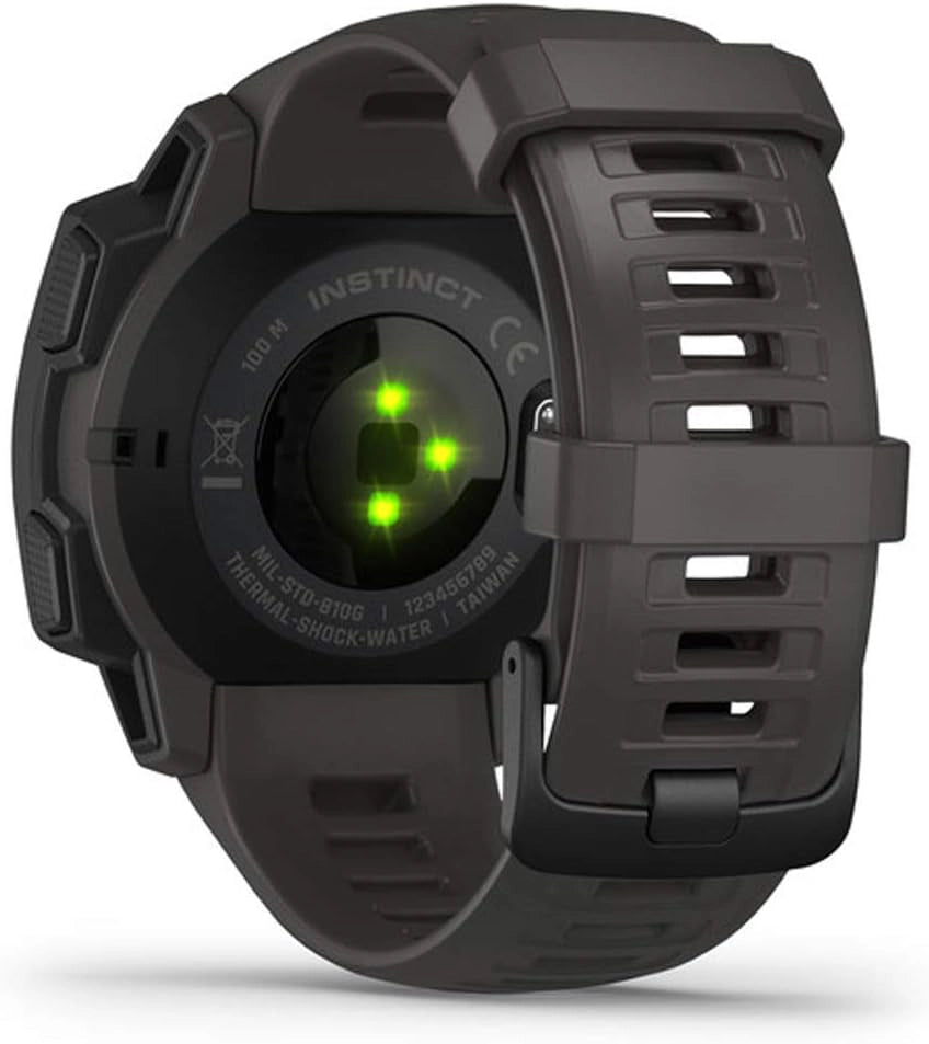 Instinct Graphite Sportwatch GPS, Grigio, Regular