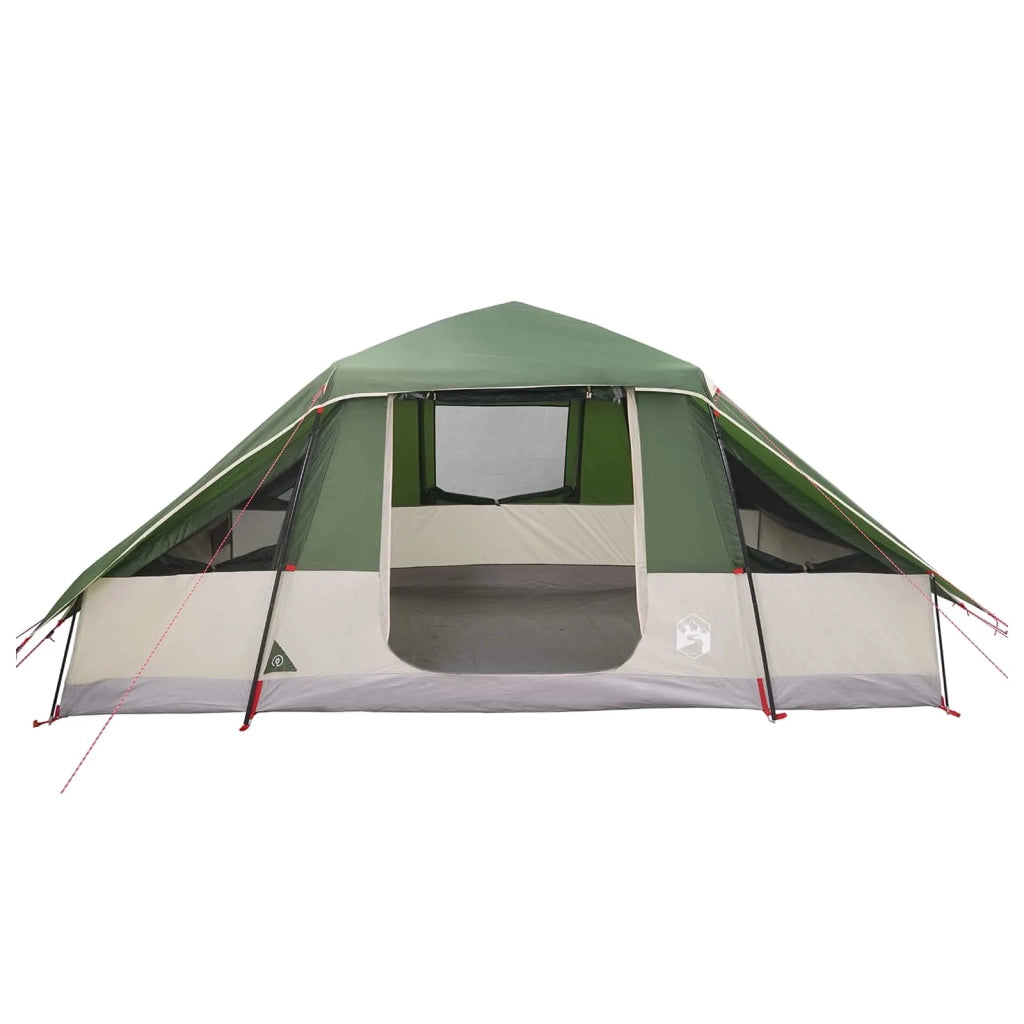 Tenda familiare con telo da pioggia resistente all'acqua Verde 42042202