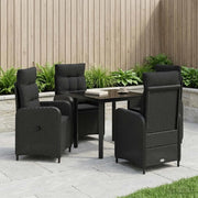 Set Tavolo da Salotto 5 pz Nero 3422473