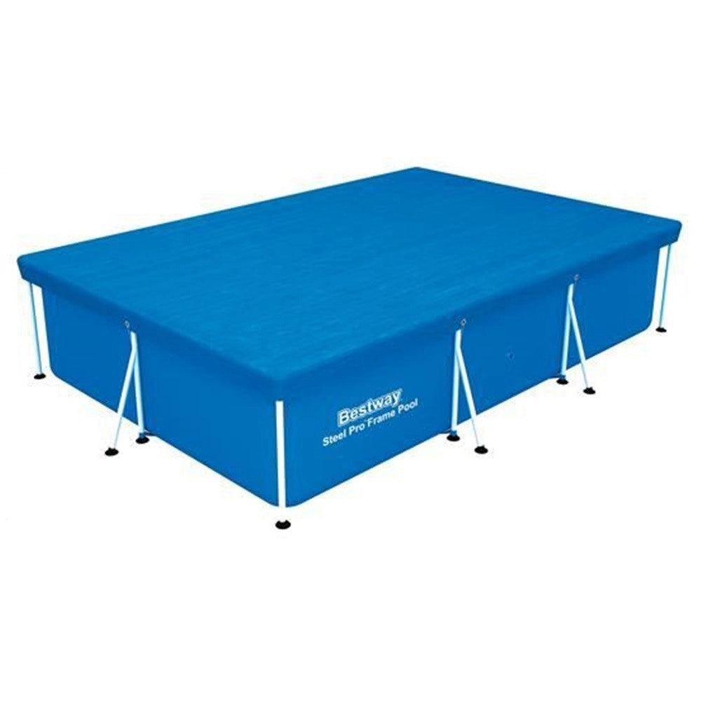 Trade Shop - Telo Di Copertura Per Piscina Fuori Terra Rettangolare Da 300 X 201 X 66cm 58106 -