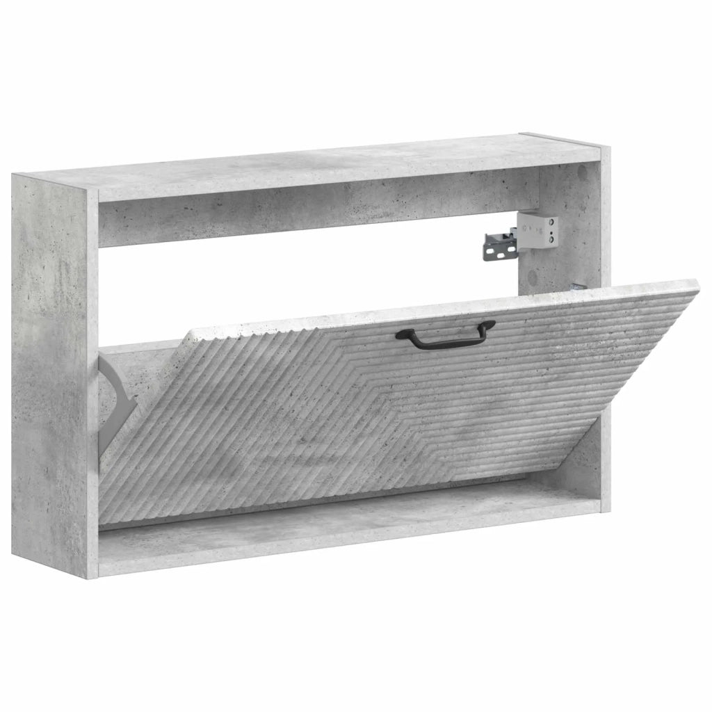 Mobiletto per Scarpe da Muro HAARLEM 71 x 17 x 43 cm 896848