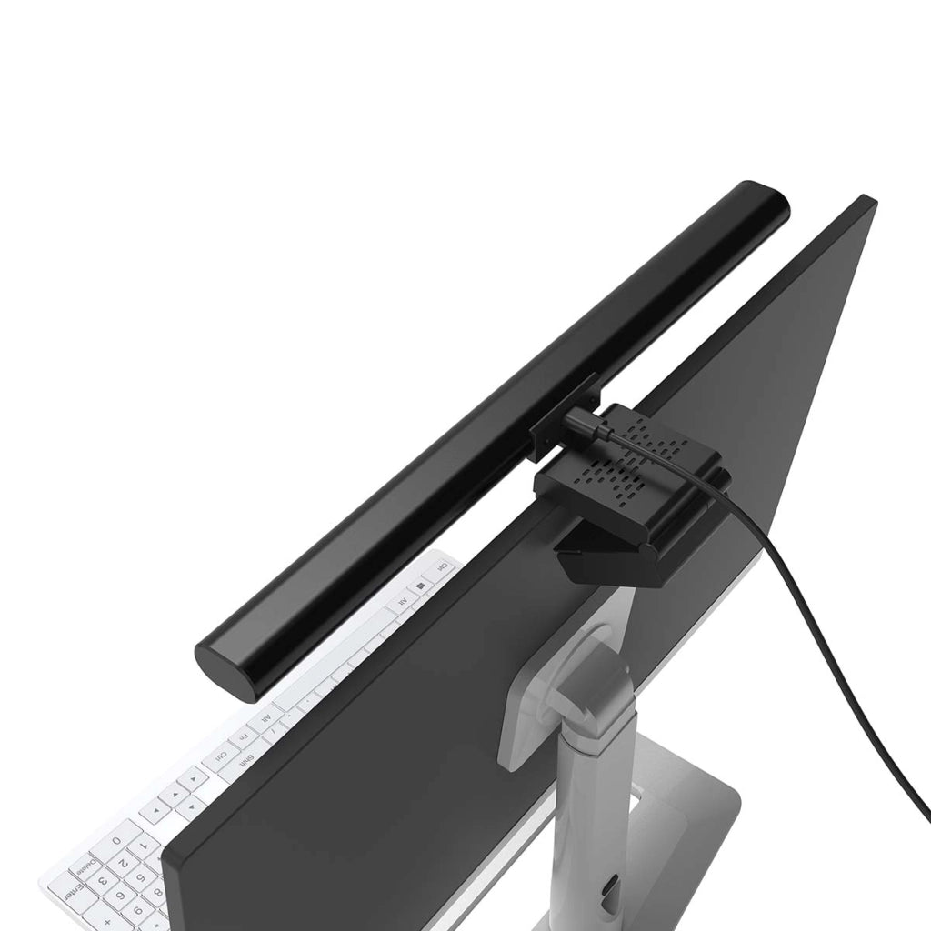 Monitor LED dimmerabile da 40 cm con schermo tattile ultra grande Nero Nedis