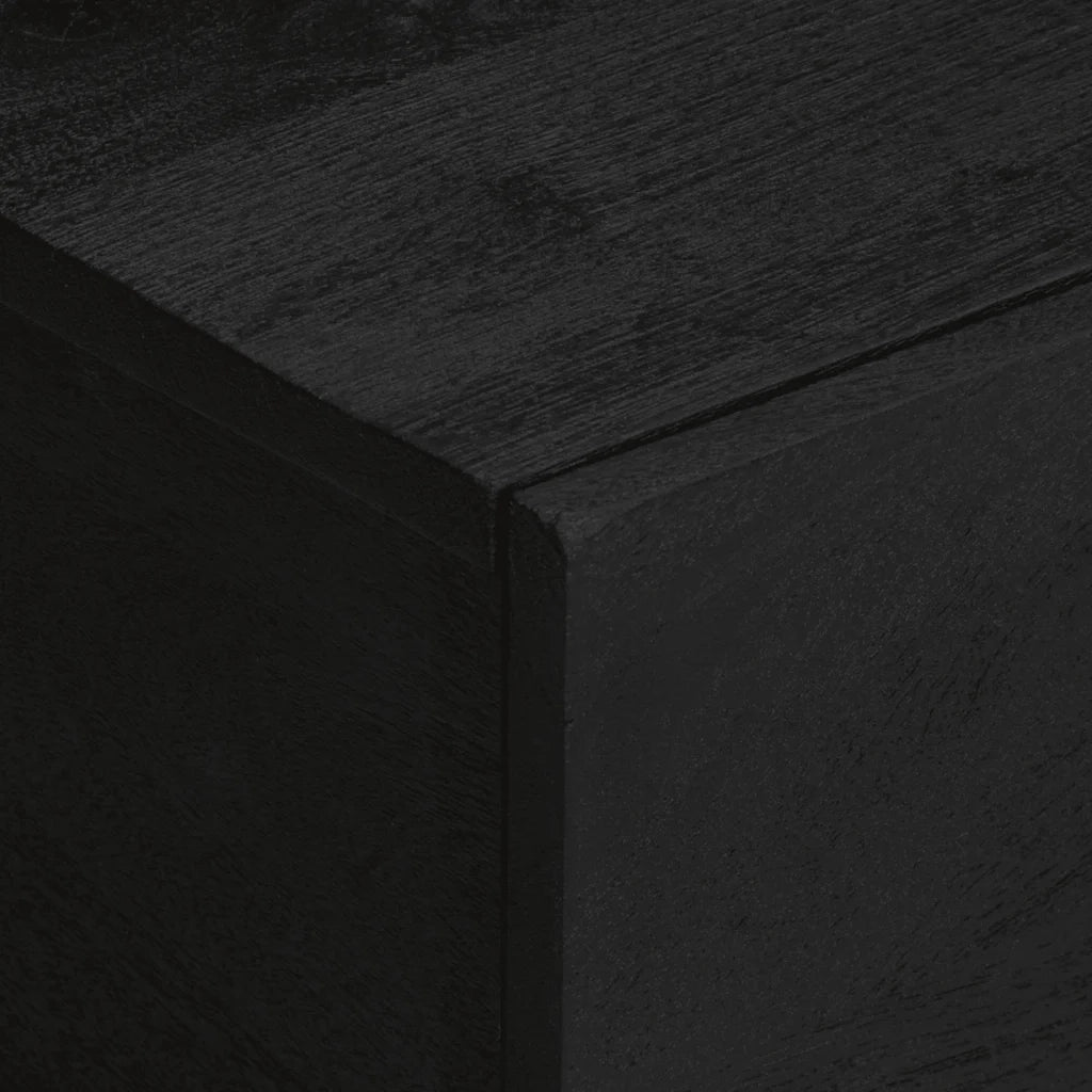 Tavolino da Salotto Nero 100x54x40 cm in Legno Multistrato 4017660