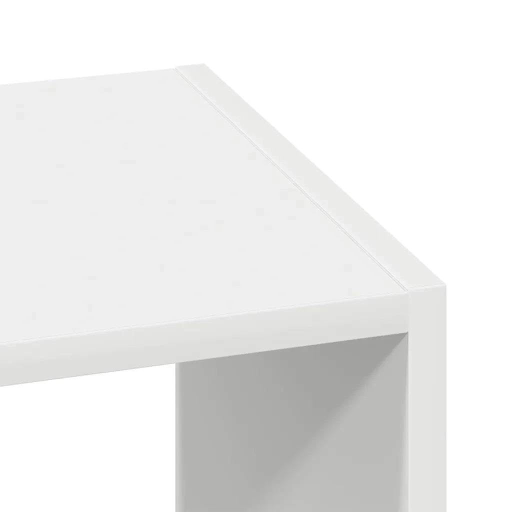 vidaXL Librerie 2 pz Impilabili Bianchi 30x30x80 cm Legno Multistrato