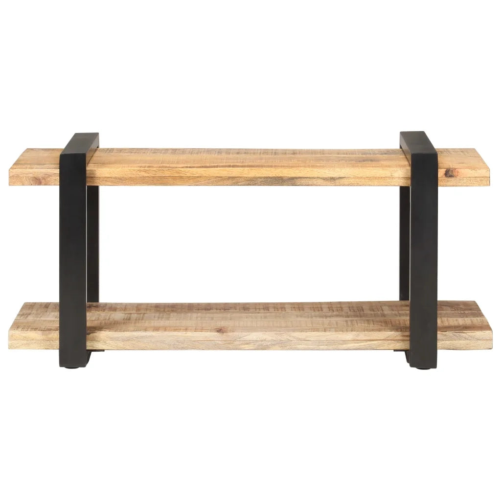 Mobile Porta TV 90x40x40 cm in Legno di Mango Grezzo 320493