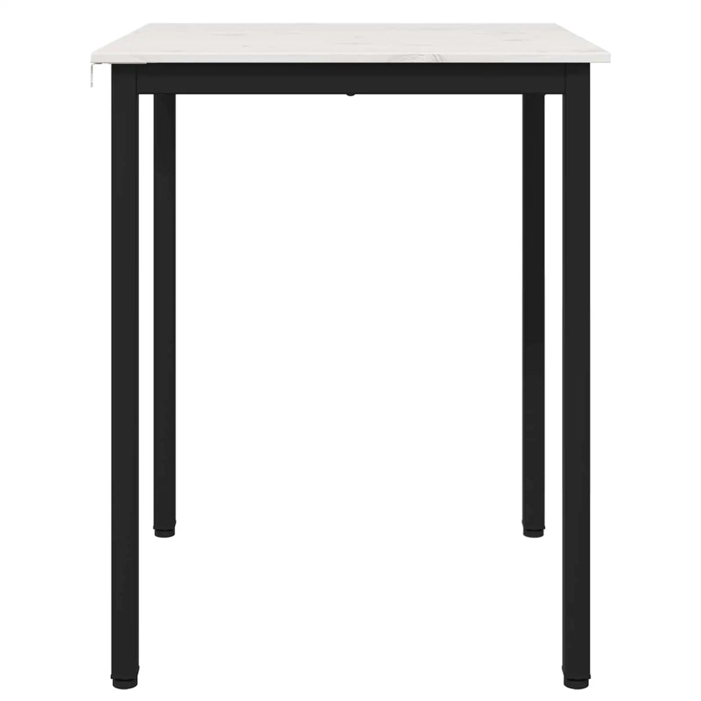 Tavolo da pranzo Bianco 60 x 60 x 75 cm Pino massello 892780