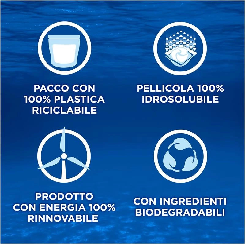DASH PODS POWER LIQUIDO LAVATRICE AMBRA 44PZ