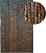 Tende in Legno a 90 Rami - Tende per Porta e Divani - Pannello Decorativo Sostenibile - 200x90 cm