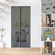 Rete magnetica per finestre, rete per finestre, balcone, rete per insetti, rete superfine, rete trasparente, rete automatica, rete magnetica, rete anti-insetti, (110 x 220 cm)
