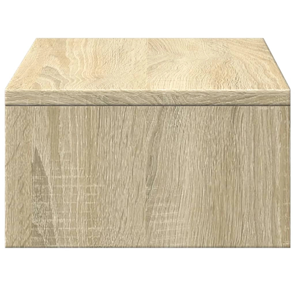 Supporto per monitor unità da scrivania con cassetti legno ingegnerizzato Sonoma marrone 02_0044945