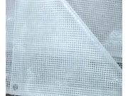TELO TENDA PE RETINATO TRASPARENTE CON OCCHIOLI  cm.300x100    TREX