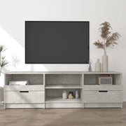 Mobile per TV-Credenza TV-Console TV Grigio Cemento 150x33,5x45cm Legno Ingegnerizzato