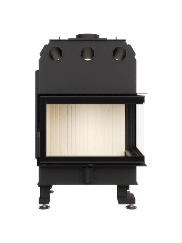 Caminetto ad angolo Inserto Apertura destra Energy 75x50x47 (15,1 kW) ECO