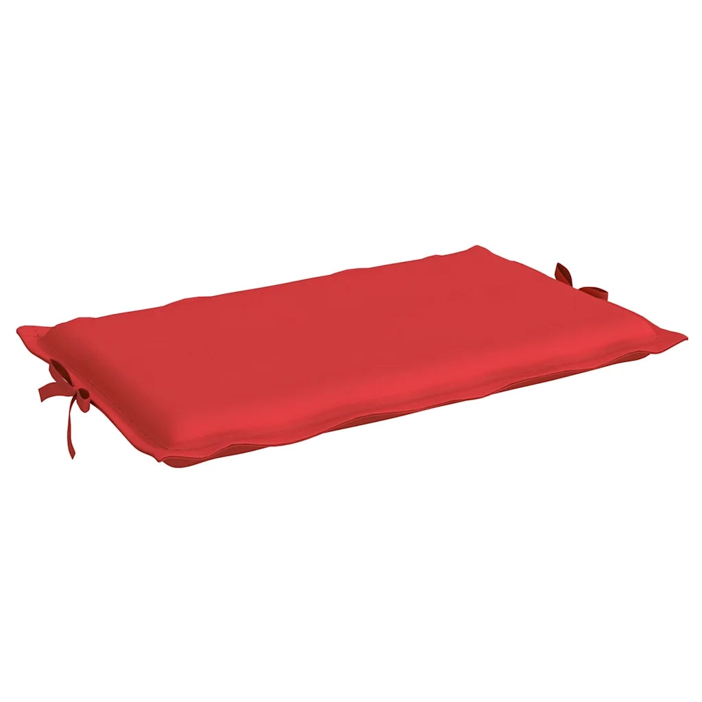 Cuscino per Lettino Rosso 186x58x4 cm in Tessuto Oxford 314164