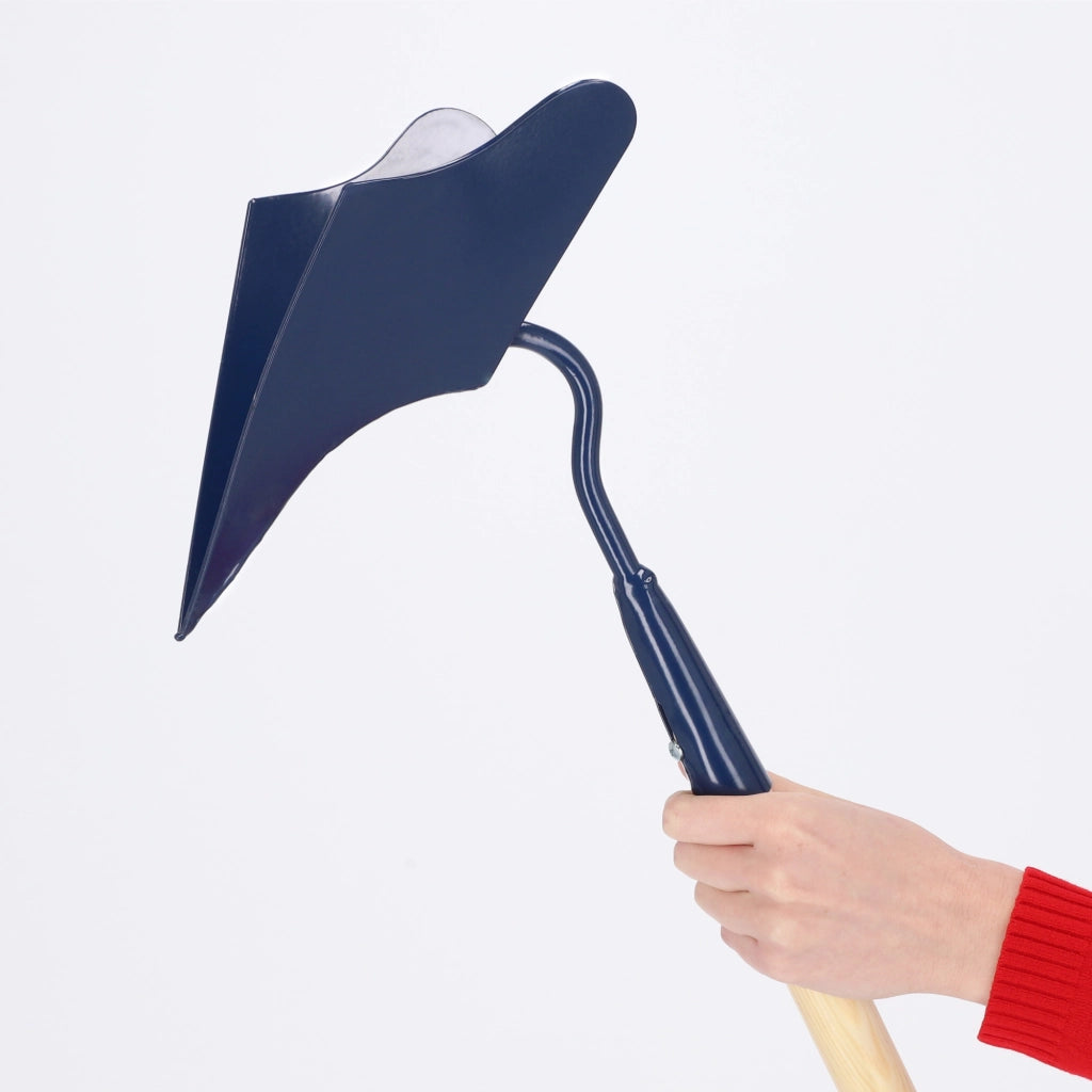 KADAX Ripper per patate manuale, piccolo aratro da giardino con vomere zigrinato da 170 cm