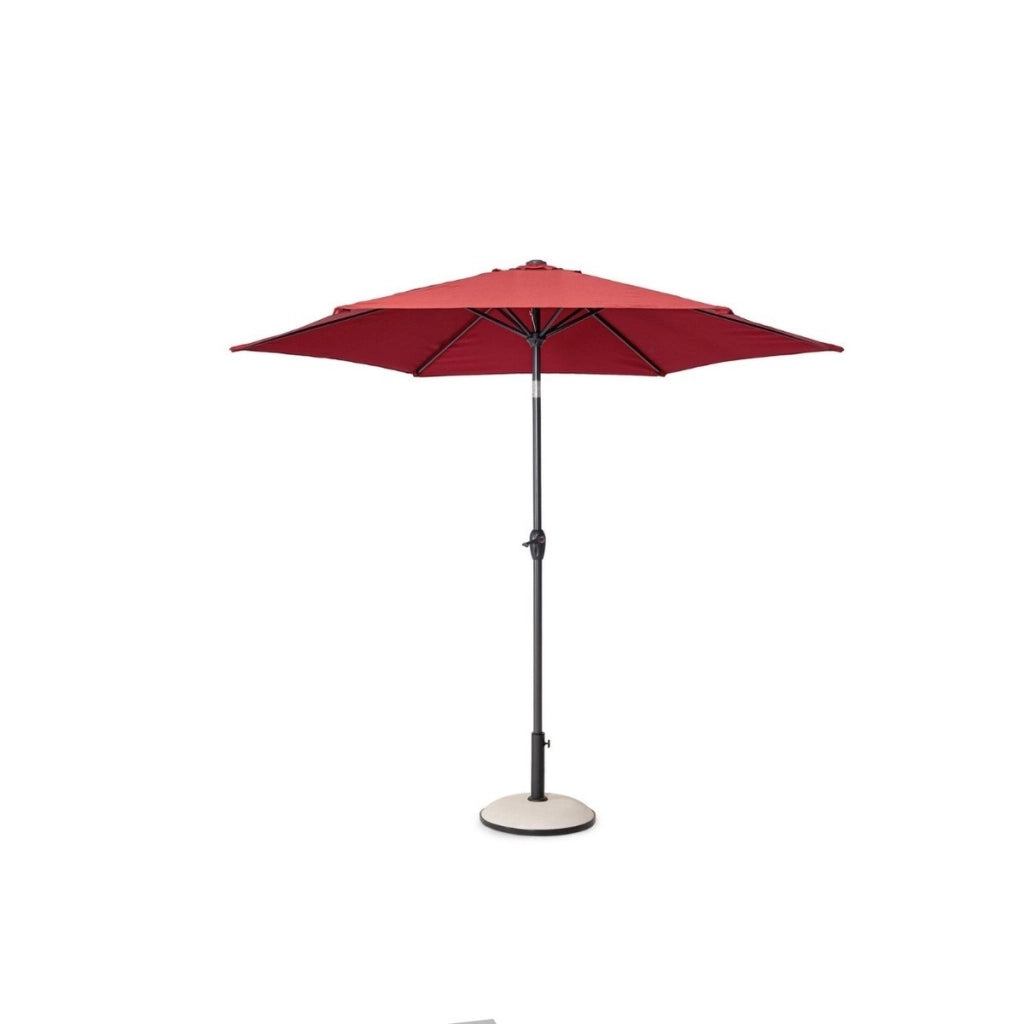 Bizzotto ombrellone Kalife 2,7 m con snodo burgundy
