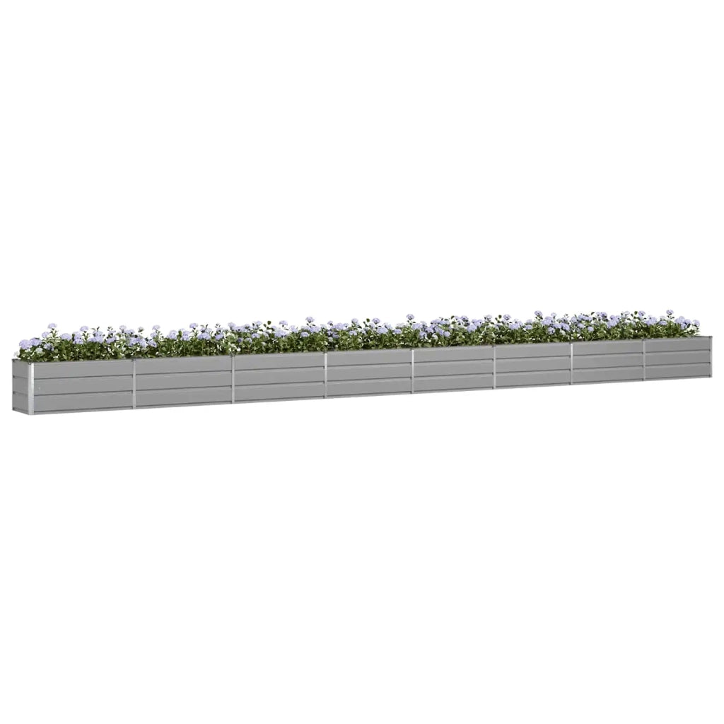 Fioriera Grigio chiaro 480 x 50 x 45 cm Acciaio zincato