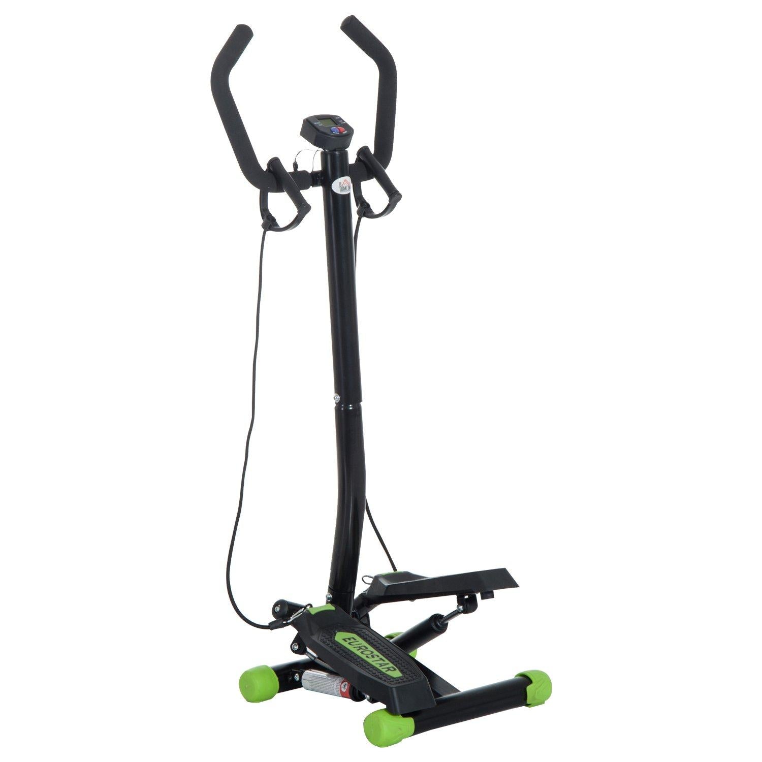 Stepper Professionale Fitness con Manubrio e Corde 40x48x118 cm