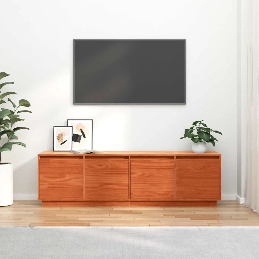 Mobile TV | Armadietto TV | Mobile Porta TV Marrone 156 x 37 x 45 cm Legno multistrato