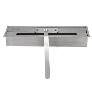 Camino a Bioetanolo da Pavimento 105x38x100 cm Belluno Effetto Finta Pietra