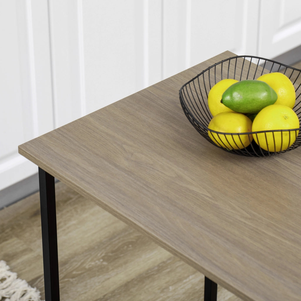 Tavolo da bar ¨C zephmum ¨C grigio chiaro 120x76x91 cm