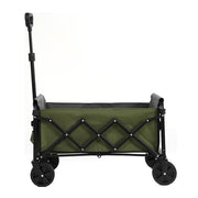 Carrello da spiaggia pieghevole - Xylo - Leggero e robusto con ruote - Verde militare