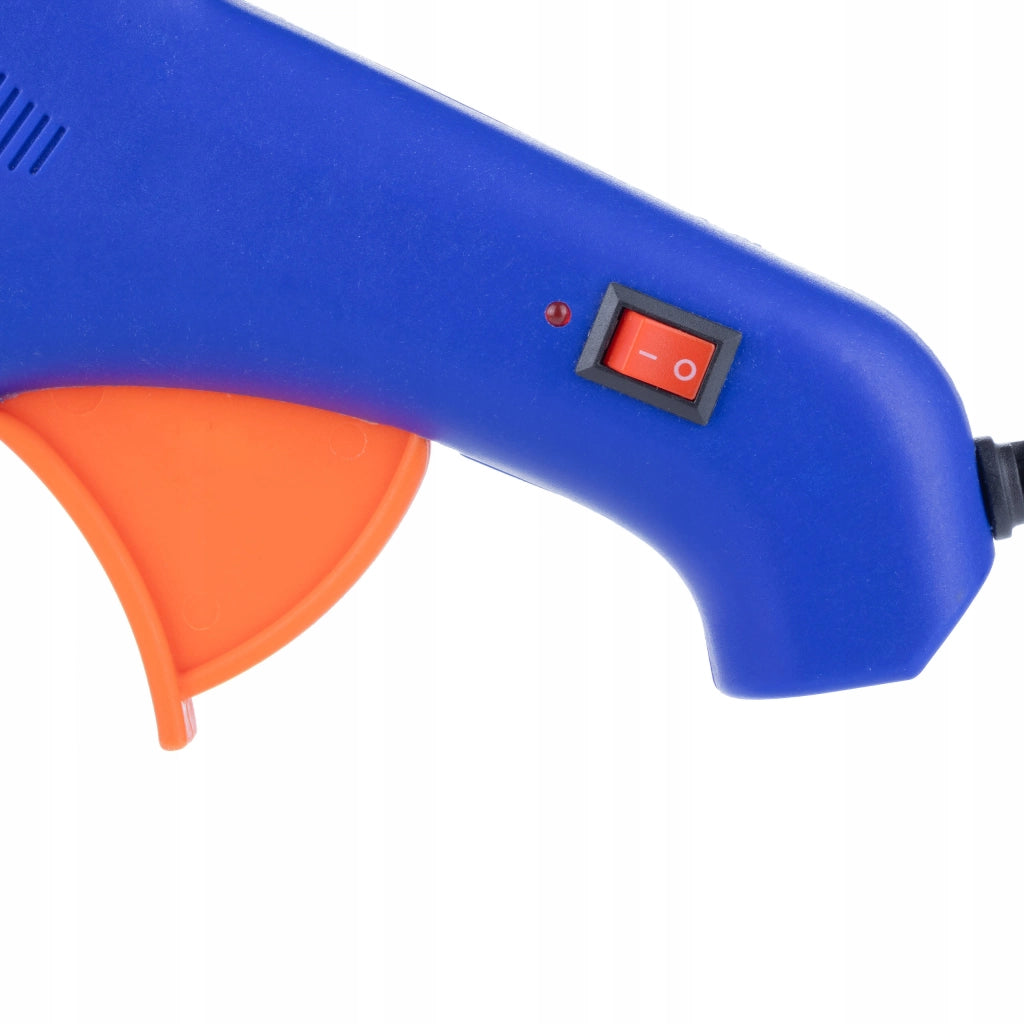 Pistola Colla a Caldo CreatiFix MiniStick 20W – Leggero e Sicuro | Ø 7 mm | Per Bambini, Decorazioni, Scrapbooking