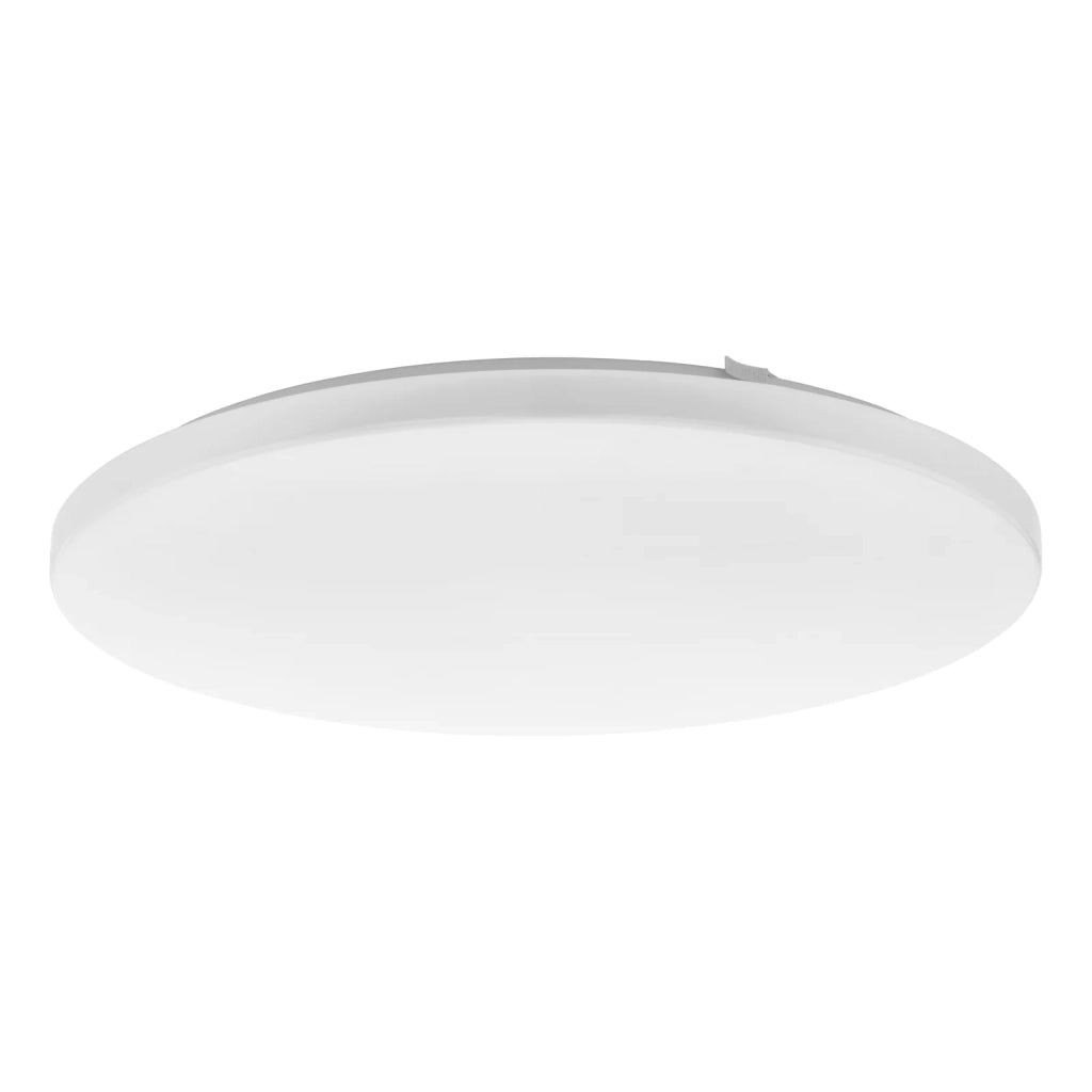 Plafoniera Moderna Frania-Z Acciaio Bianco Plastica Led 30W Ip20