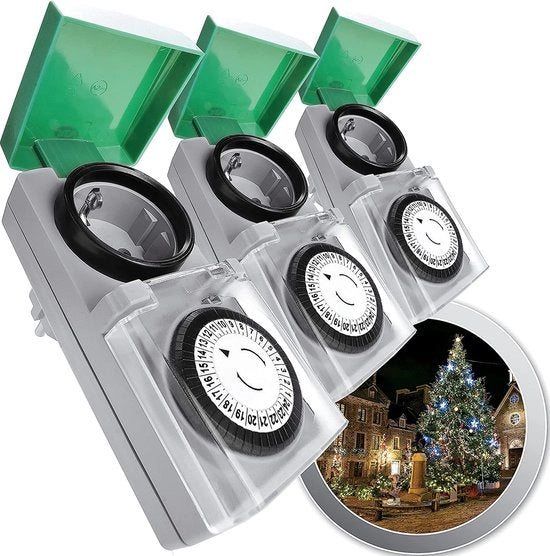Timer per orologio a tempo per uso interno - Per presselezione per prese elettriche in Italia