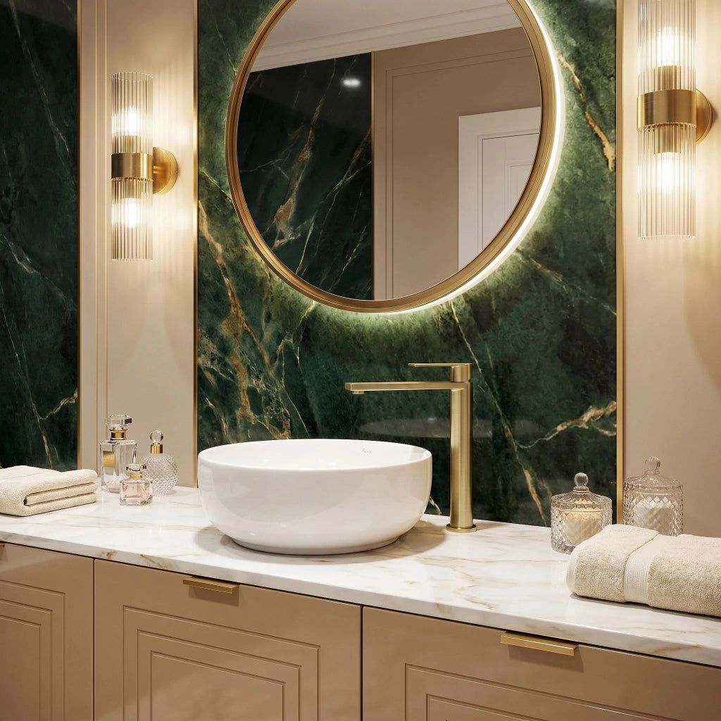 Rubinetto Da Bagno Rea Hunter Brush Gold High