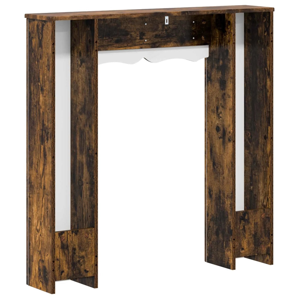 Cornice per camino Rovere Fumo 102 x 20 x 102 cm 8006638