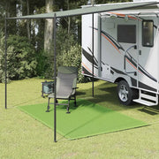 vidaXL Tappeto da Tenda Verde Chiaro 200x300 cm HDPE