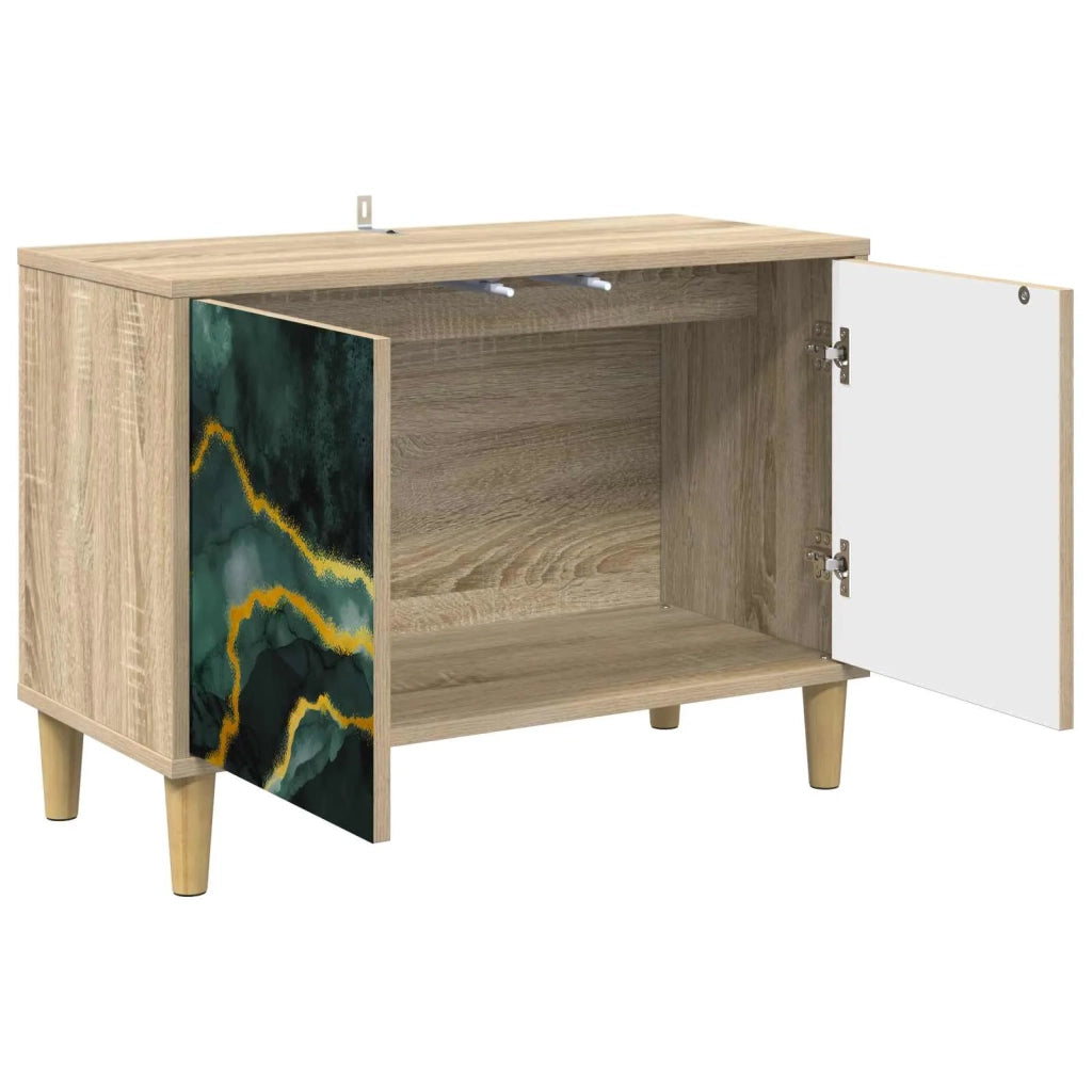 Mobile TV WIJHE 69 x 33 x 50 cm Sonoma Legno ingegnerizzato 8006994