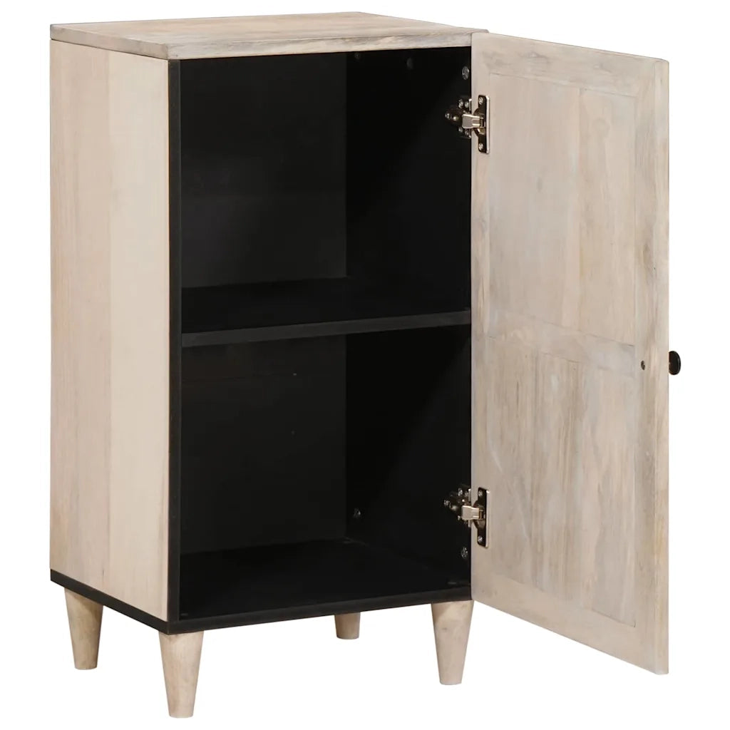 Credenza | Madia | Buffet da pranzo | Armadio da pranzo Bianco Sbiancato 40 x 33 x 75 cm
