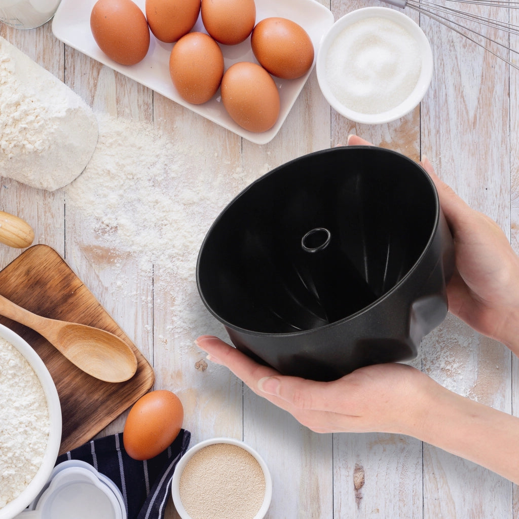 Teglia da forno antiaderente KADAX con camino, 16,5 cm